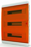 Бокс пластиковый Tekfor ЩРВ-П-54 BVO 40-54-1 (535х398х102мм) IP41 оранжевая дверца картинка 